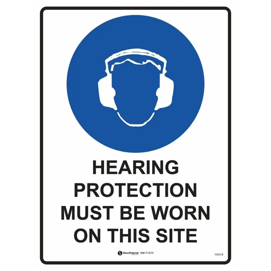 Hearing Protection Sign