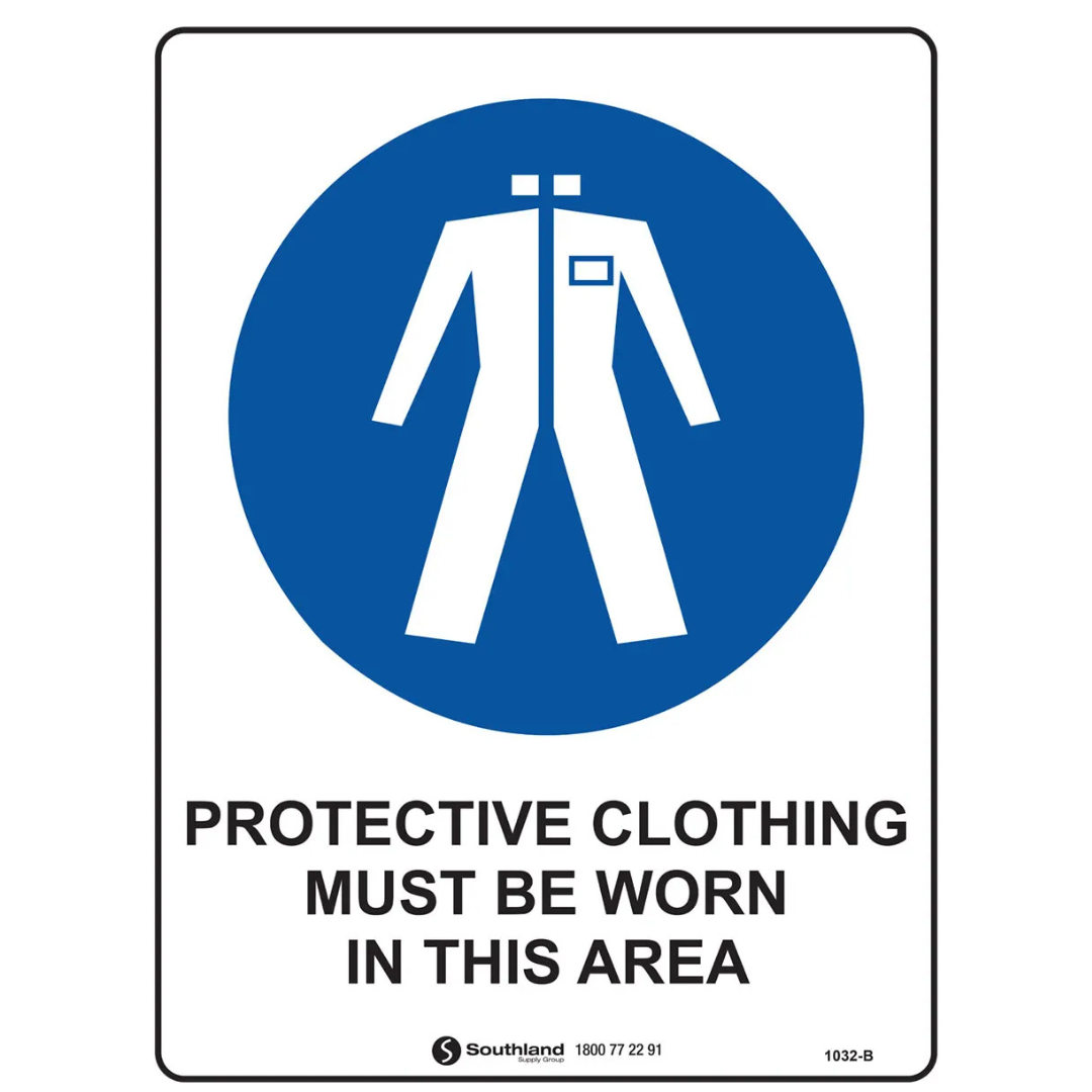 Protective Clothing Sign