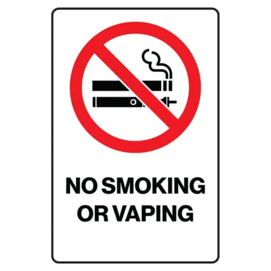 No Smoking/Vaping Sign