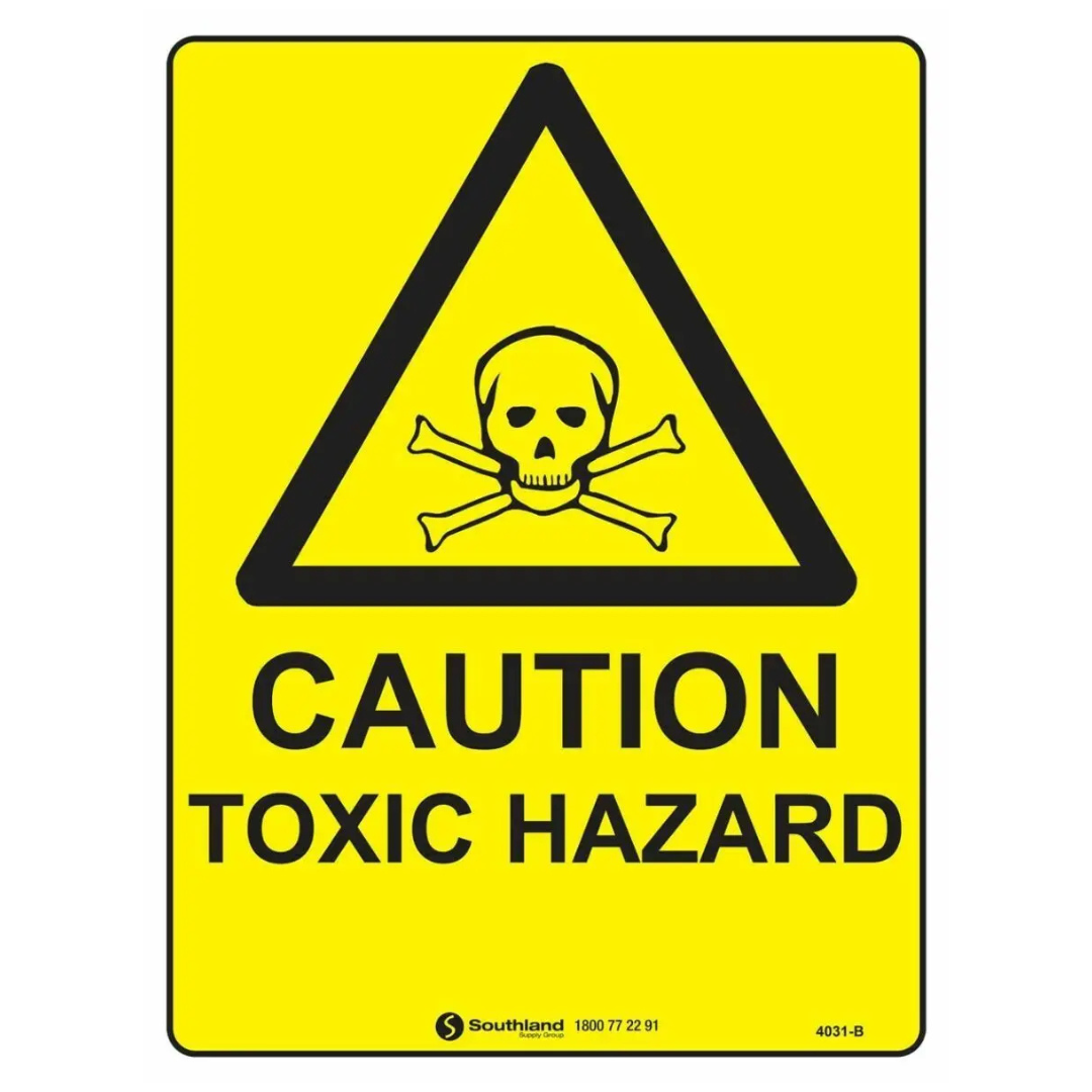 Toxic Hazard Sign