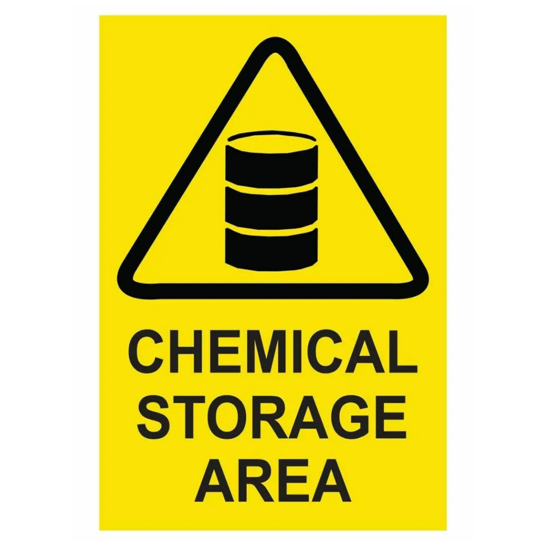 Chemical Storage Sign