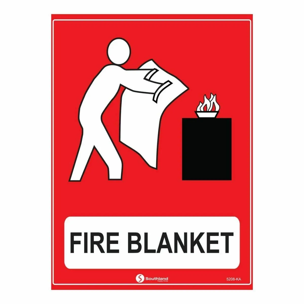 Fire Blanket Sign