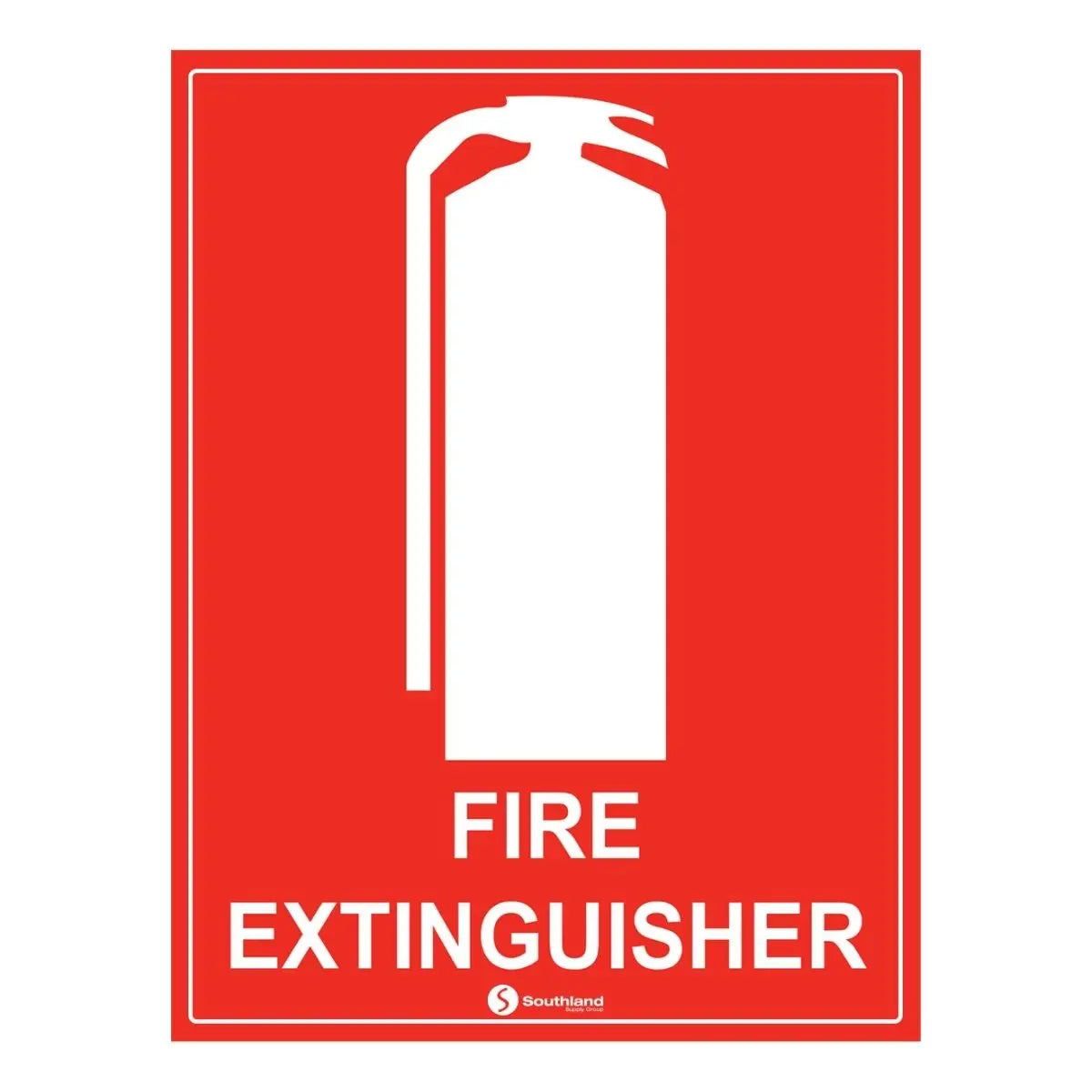 Fire Extinguisher Sign